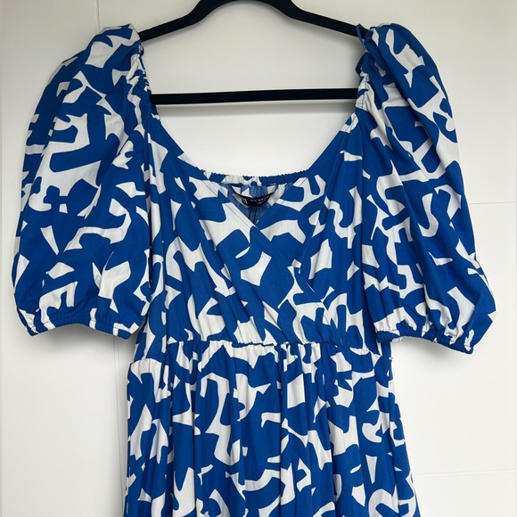 Printed Poplin Dress - Picture 5 of 5